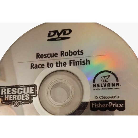 Rescue Heroes DVD For Better Or Curse Bats Life Robots Race Fisher Price Lot 2 - Picture 5 of 6